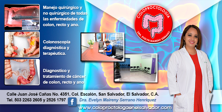 doctora evelyn maireny serrano henriquez cirujana coloproctologa